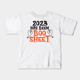 This Is Boo Sheet Ghost Retro Halloween Costume Men Women Kids T-Shirt